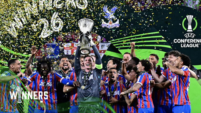 Crystal Palace lần đầu lên đỉnh châu Âu - Ảnh 10.