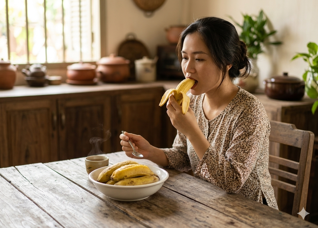 4 tác dụng nổi bật của chuối luộc- Ảnh 1.