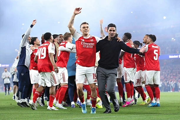Arsenal đã vượt mốc 120 triệu Bảng tiền thưởng ở Champions League 2025/26. (Nguồn: Getty Images)