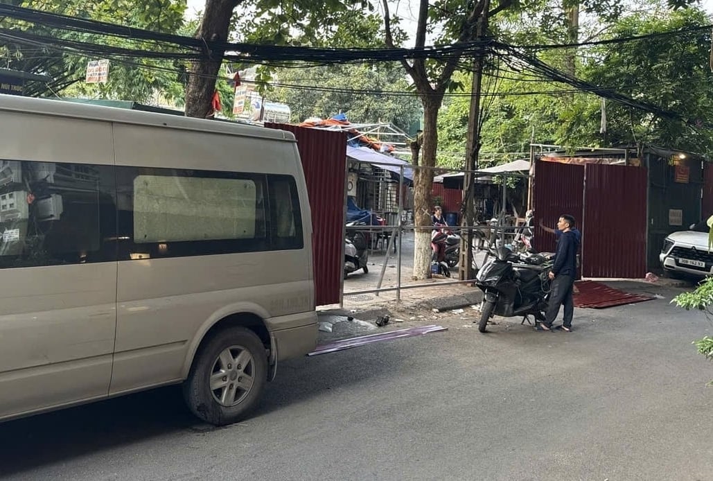 Phường Giảng Võ đang triển khai 9 dự án, trong đó có nhiều dự án trọng điểm. Ảnh: Lan Chi.