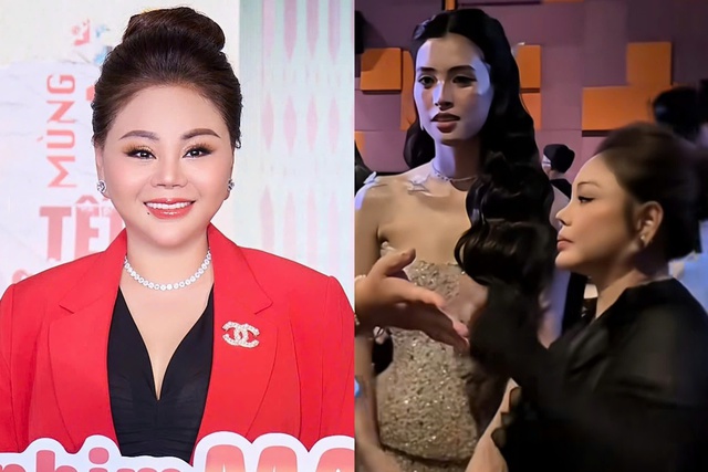 تتحدث لي جيانغ عن الحادثة التي طُلب منها فيها مغادرة دار السينما - الصورة 1. Lê Giang nói về sự cố bị mời ra khỏi rạp chiếu phim- Ảnh 1.