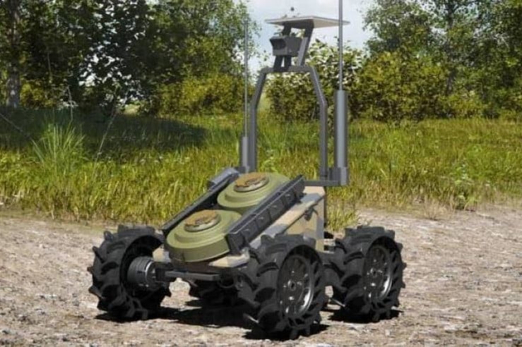 Thách thức mọi hệ thống EW Nga: UGV Gnome Ukraine tích hợp Starlink 'bất khả xâm phạm'