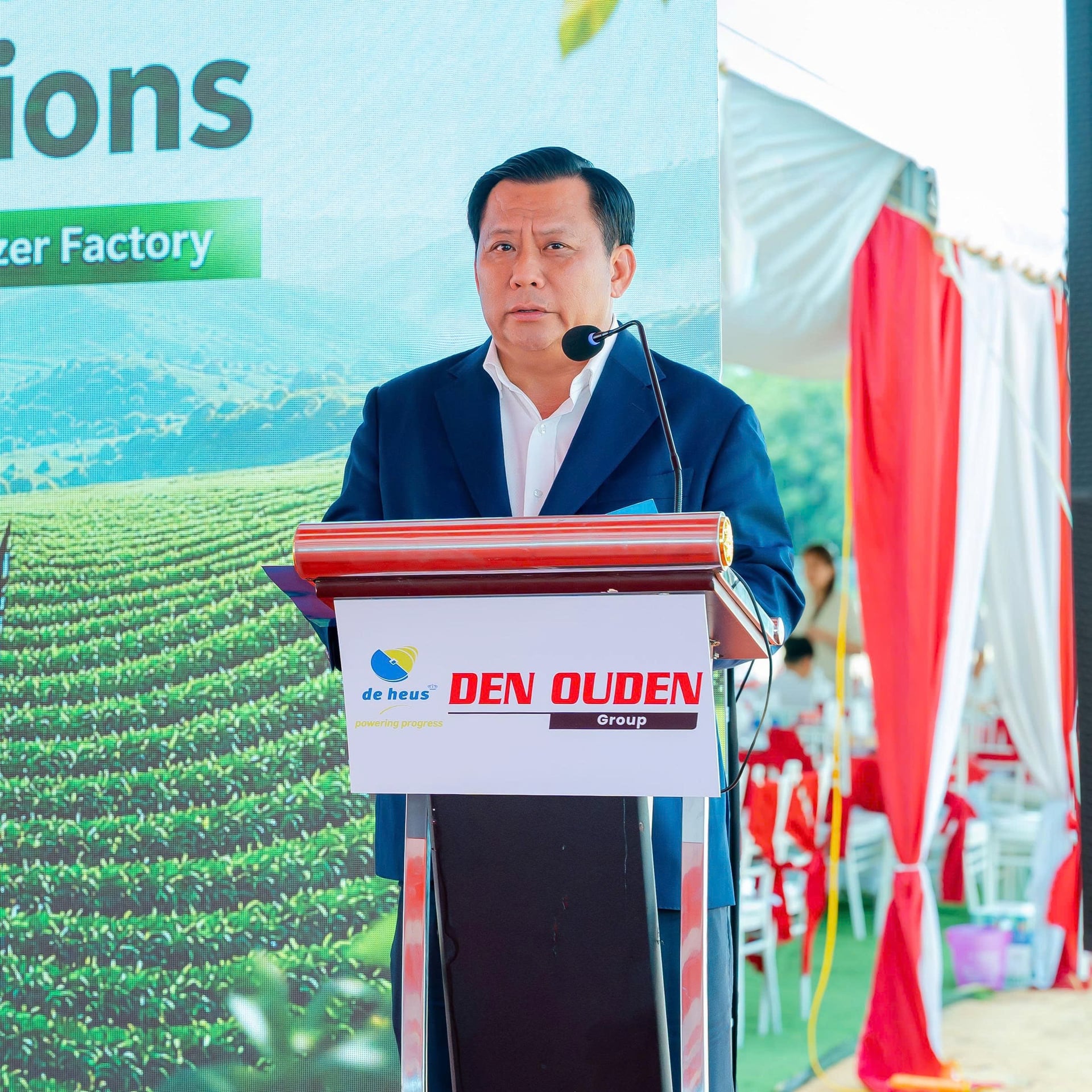 Ông Huỳnh Văn Sơn - Phó Chủ tịch UBND tỉnh Tây Ninh. Ảnh: DeHeus. 