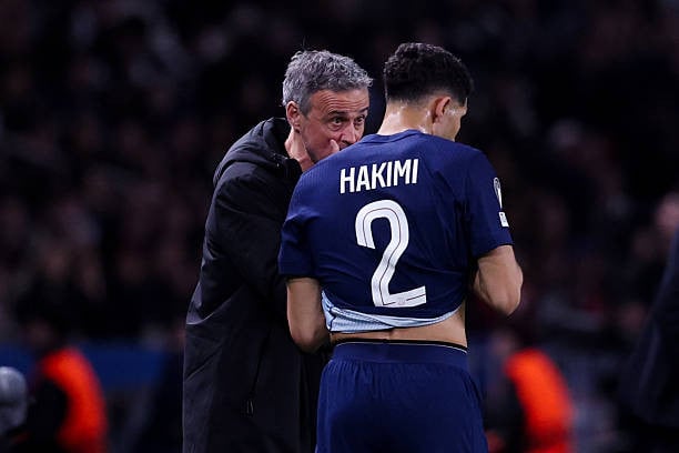 Luis Enrique erwägt die Möglichkeit, dass Achraf Hakimi im Champions-League-Finale zum Einsatz kommt.