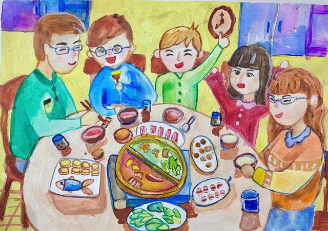 Ngộ nghĩnh trẻ thơ trong sắc màu yêu thương- Ảnh 1.