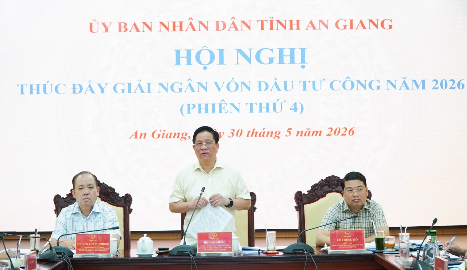An Giang è determinato ad agire contro gli appaltatori che non rispettano le scadenze.