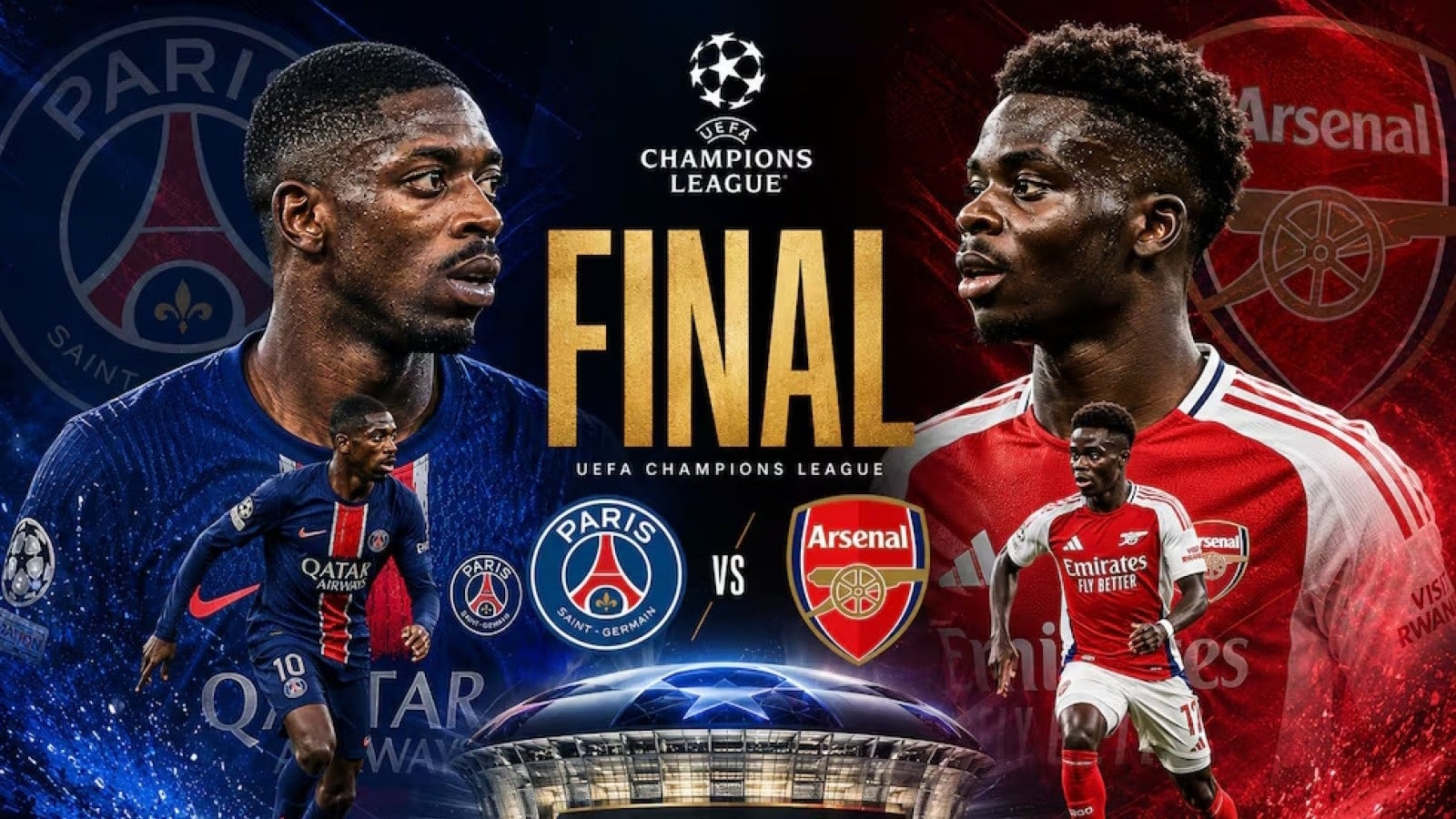 PSG対アーセナルの2025/26年チャンピオンズリーグ決勝の分析と予測