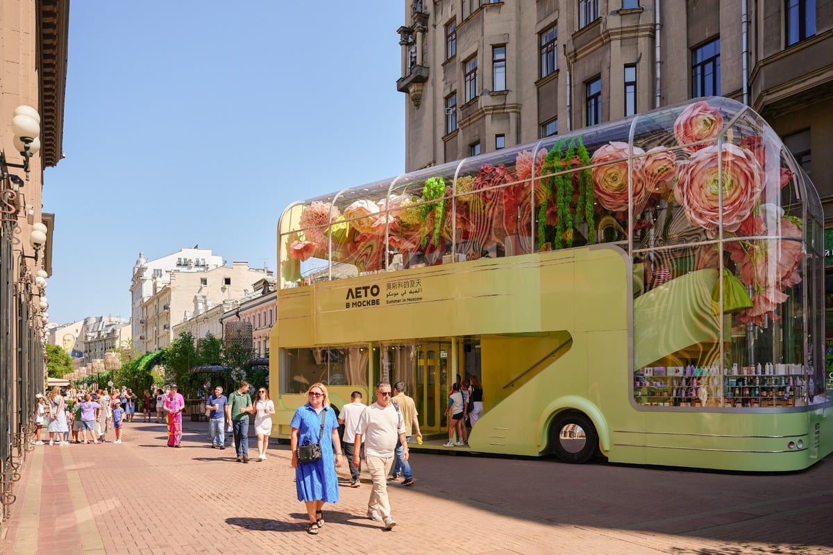 Một góc phố ở Moscow