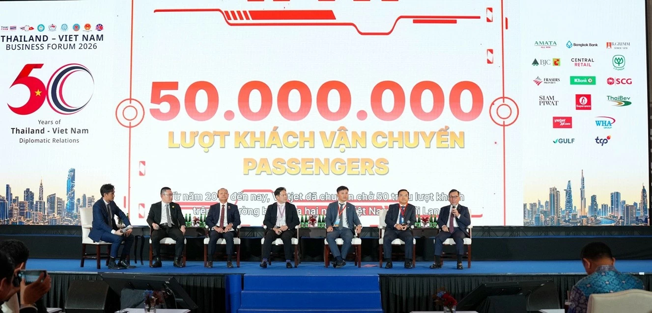 Menyambut kunjungan Sekretaris Jenderal dan Presiden To Lam, Vietjet mengumumkan tonggak strategis di Thailand. Chào mừng chuyến thăm của Tổng Bí thư, Chủ tịch nước Tô Lâm, Vietjet công bố các dấu mốc chiến lược tại Thái Lan