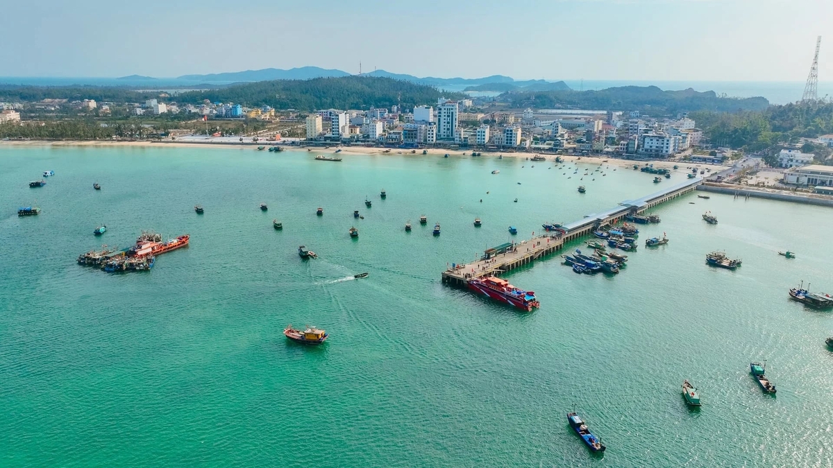 Đặc khu Cô Tô hướng đến không rác thải nhựa. Ảnh: Nguyễn Thành.