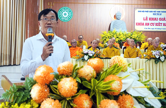 Slavnostní zahájení letního pobytu (An cư Kiết hạ) v buddhistickém kalendáři roku 2570