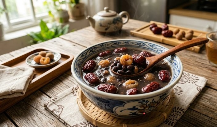 Siyah fasulyeden yapılan yemekler ve şifalı ilaçlar karaciğeri besler ve vücuttaki ısıyı giderir - Fotoğraf 1. Món ăn – bài thuốc từ đậu đen dưỡng gan, thanh nhiệt- Ảnh 1.