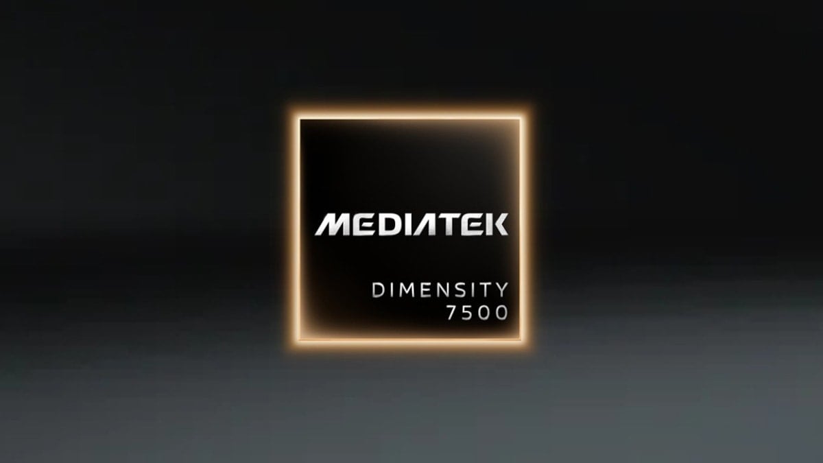 Em breve serão lançados diversos celulares que utilizam o chip Dimensity 7500.