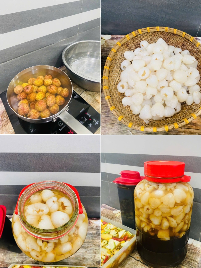 Mẹ đảm bày cách làm trà vải thanh mát, để cả năm vẫn giòn sần sật - Ảnh 2.