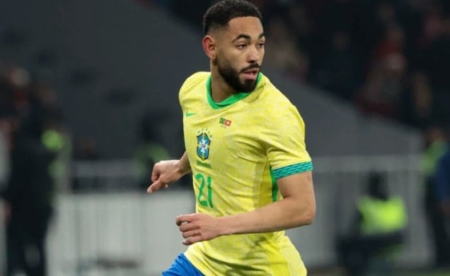 ブラジル代表　マテウス・クーニャ　ユニフォーム　ワールドカップ　w杯　7番 ブラジル代表 マテウス・クーニャ ユニフォーム ワールドカップ w杯 7