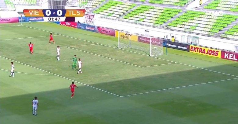Công Hậu lập hat-trick, U19 Việt Nam đánh bại U19 Timor Leste- Ảnh 1.