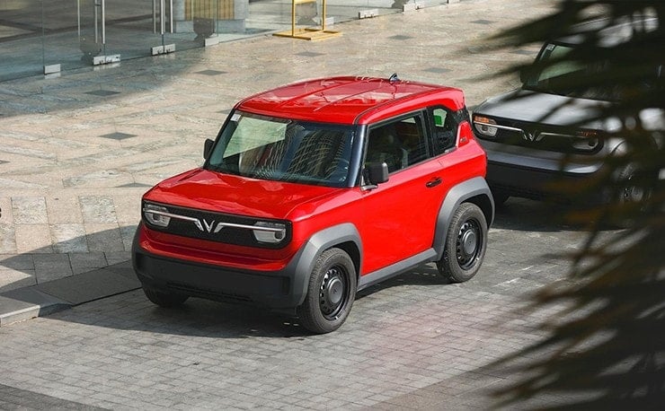ה-VinFast VF 3 מתגאה בעיצוב מודרני, צעיר וקופסתי.