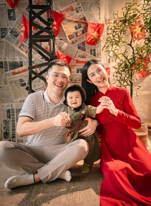 Con trai Ngọc Hân 10 tháng tuổi gây chú ý - Ảnh 5.