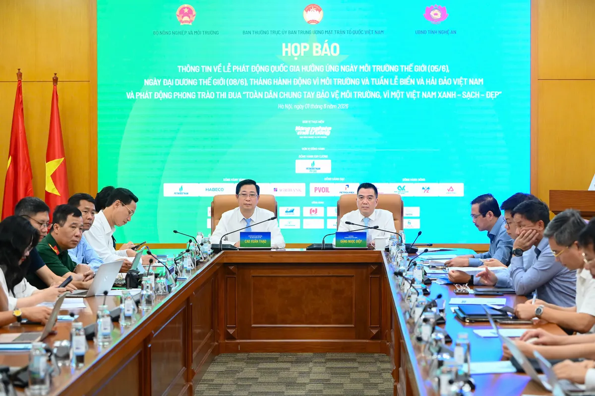 Launching a nationwide movement for environmental protection.