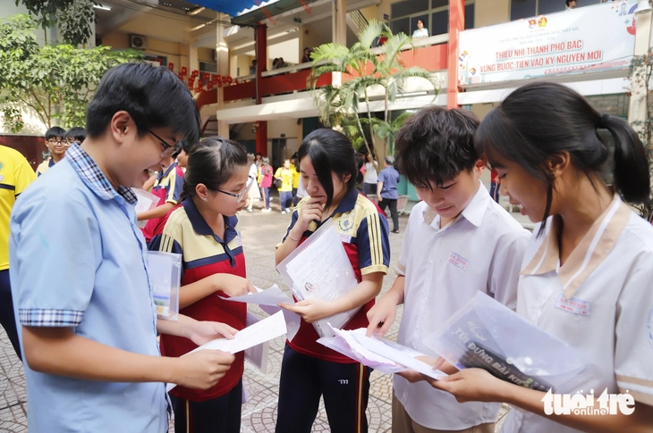thi lớp 10 - Ảnh 2.