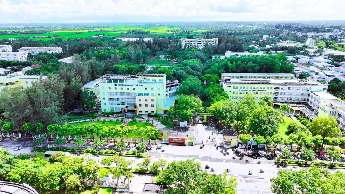 Mùa tuyển sinh 2026, Đại học Trà Vinh mở rộng học bổng và hỗ trợ tài chính, nổi bật với chính sách miễn 100% học phí năm thứ nhất cho 13 ngành. Ảnh: Minh Đảm.