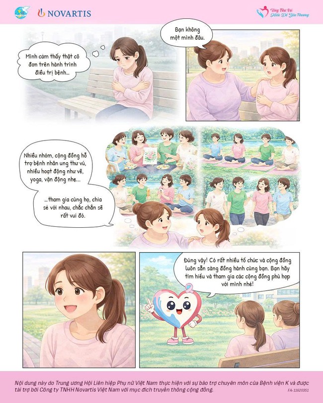 Ung thư vú: Bạn không đơn độc trong hành trình điều trị - Ảnh 1.