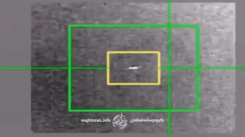 イランの防空システムが米国のMQ-1無人機を撃墜した瞬間。