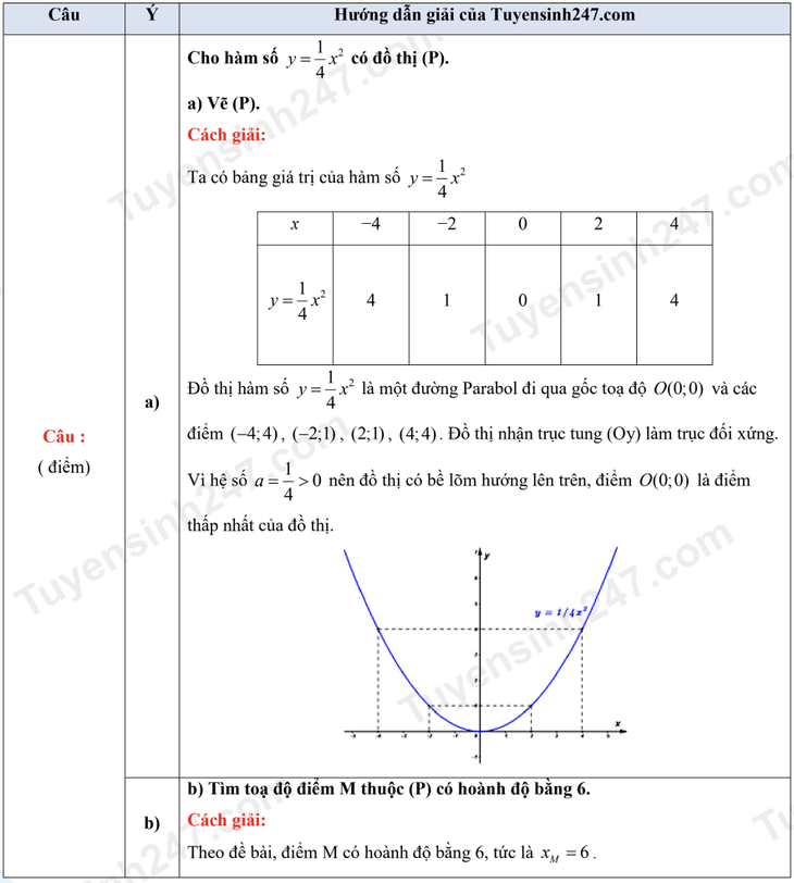 Voorgestelde oplossingen voor het wiskunde-examen van de tiende klas in Ho Chi Minh-stad - Afbeelding 3. lớp 10 - Ảnh 3.