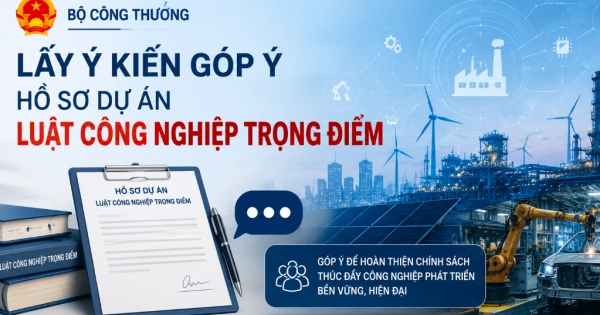 Het Ministerie van Industrie en Handel vraagt ??om feedback op het wetsontwerp betreffende sleutelin