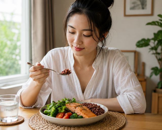 3 cara untuk mengurangkan lemak bagi orang kurus yang mempunyai perut besar - Imej 1. 3 cách giảm mỡ cho người gầy nhưng bụng to- Ảnh 1.