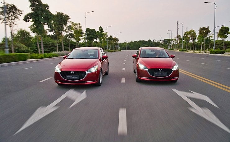 Mazda2 2026 với thiết kế KODO đặc trưng tại thị trường Việt Nam