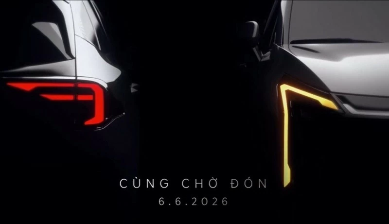 Kia Sportage 2026 được cho là chuẩn bị ra mắt thị trường Việt Nam vào ngày 6/6 tới.