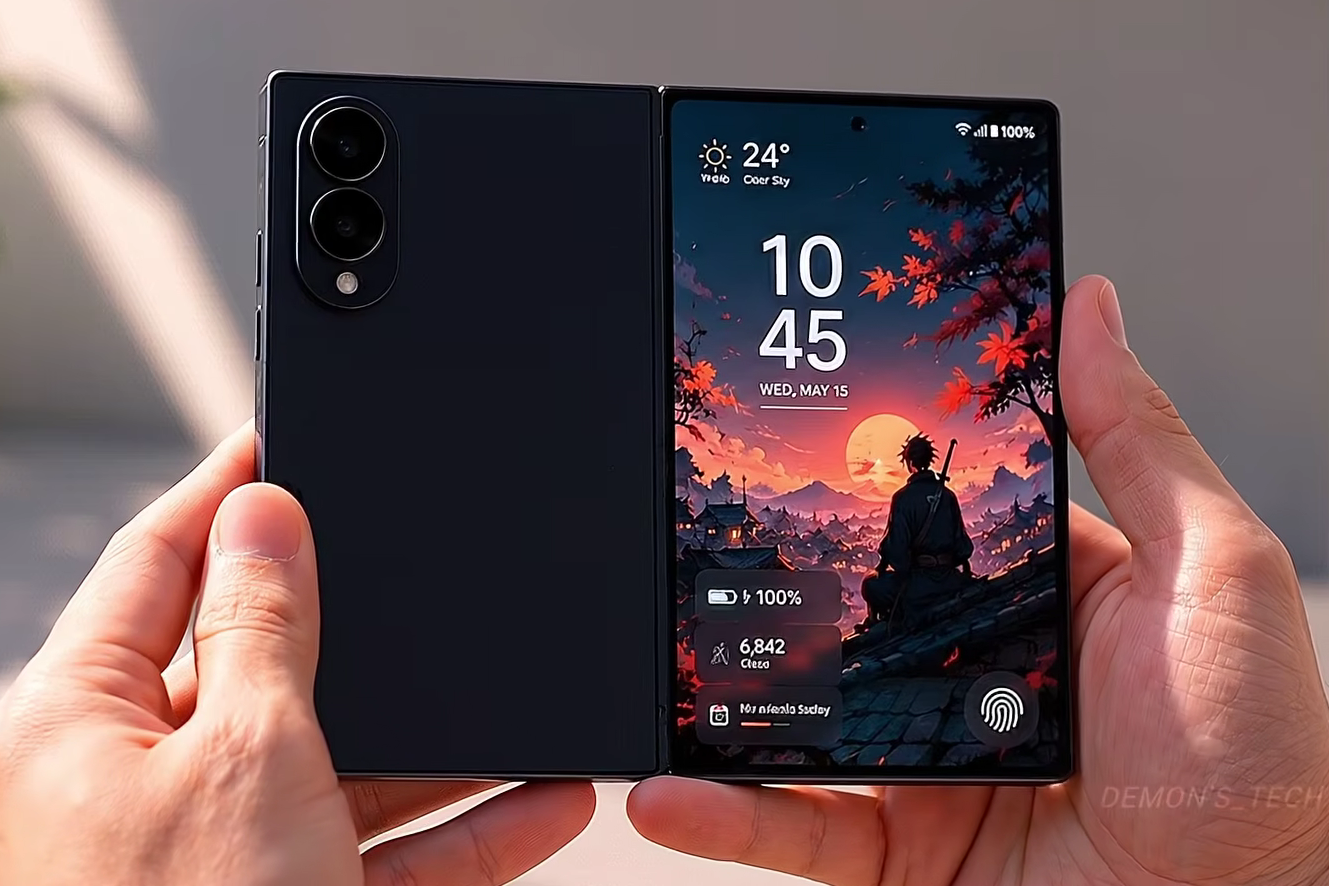 Galaxy Z Fold 8 bất ngờ ‘lột xác’: Nếp gấp vô hình, Samsung tạo ‘bom tấn’?