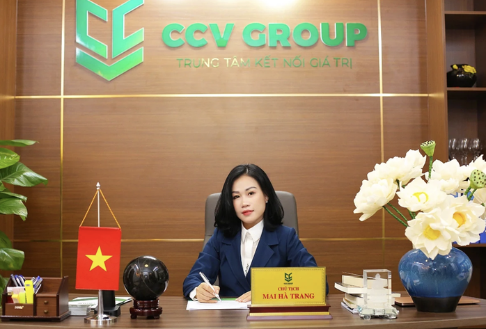Khởi tố Mai Hà trang chủ tịch CCV Group trong vụ lừa đảo chiếm đoạt tài sản - Ảnh 1.
