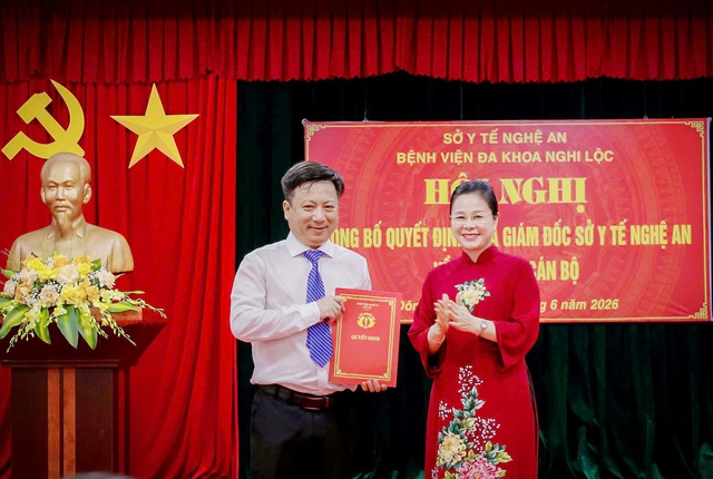 Bệnh viện Đa khoa Nghi Lộc - Nghệ An có Giám đốc mới- Ảnh 1.