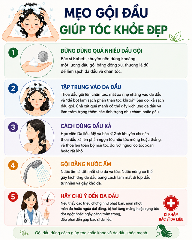 Nên gội đầu mấy lần một tuần và gội thế nào cho đúng? - Ảnh 2.