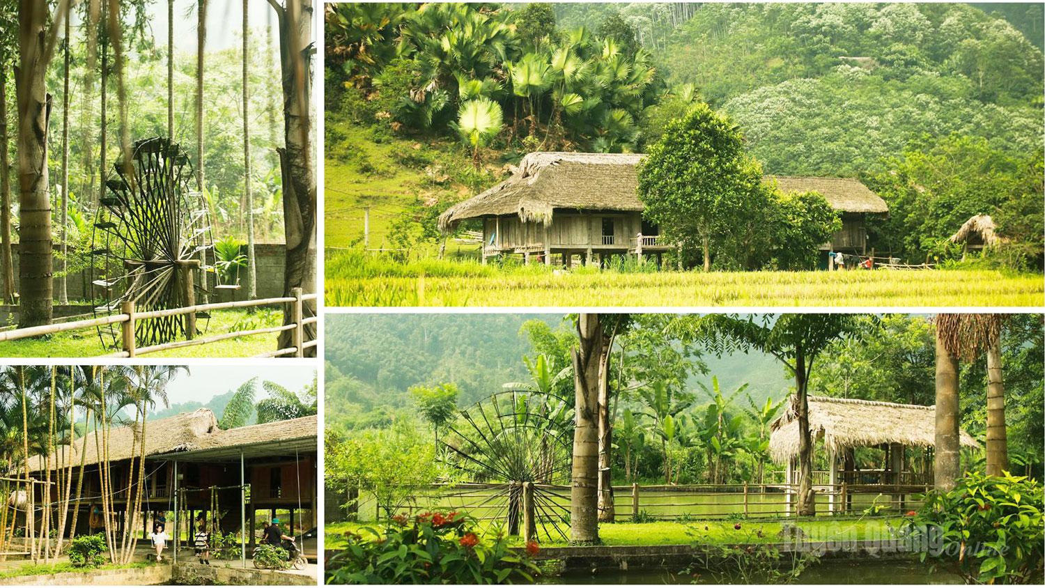 Không gian homestay ở thôn Khun được bài trí gần gũi với thiên nhiên mang đến trải nghiệm thư thái cho du khách.