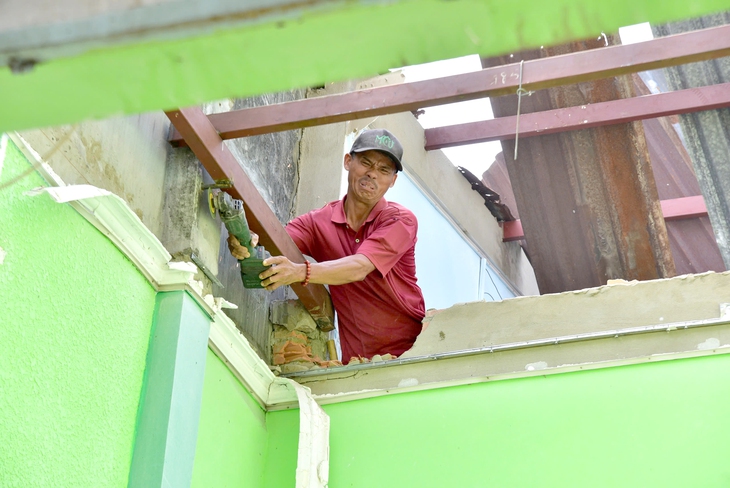 Biến xà bần thành sản phẩm xanh, sạch - Ảnh 2.