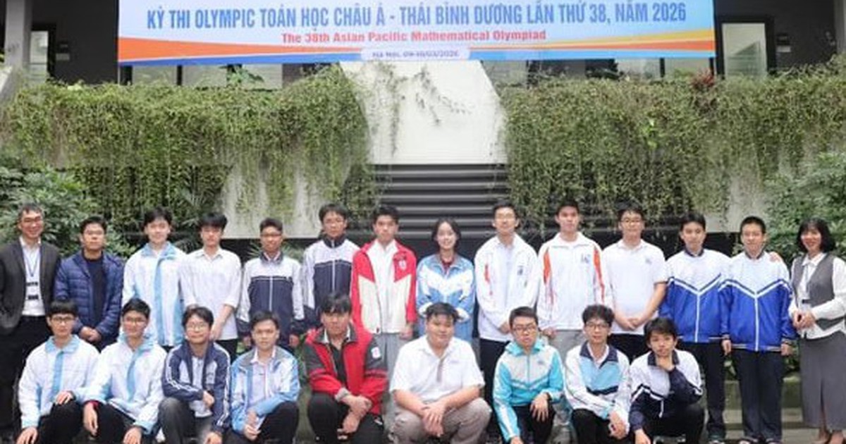 Vietnam Students Win Gold at 2026 Asia Pacific Mathematics Olympiad