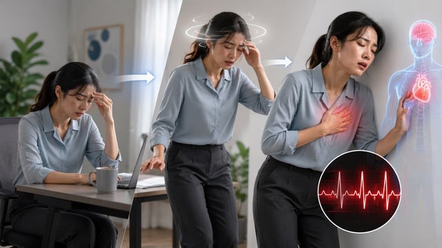 Vì sao cứ đứng lên là choáng váng, tim đập thình thịch?- Ảnh 1.