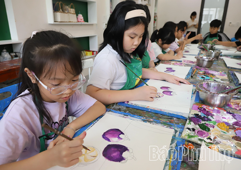 Lớp vẽ Summer - Nơi tâm hồn “bật” sắc màu