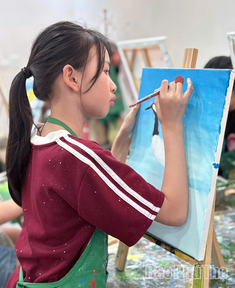 Lớp vẽ Summer - Nơi tâm hồn “bật” sắc màu