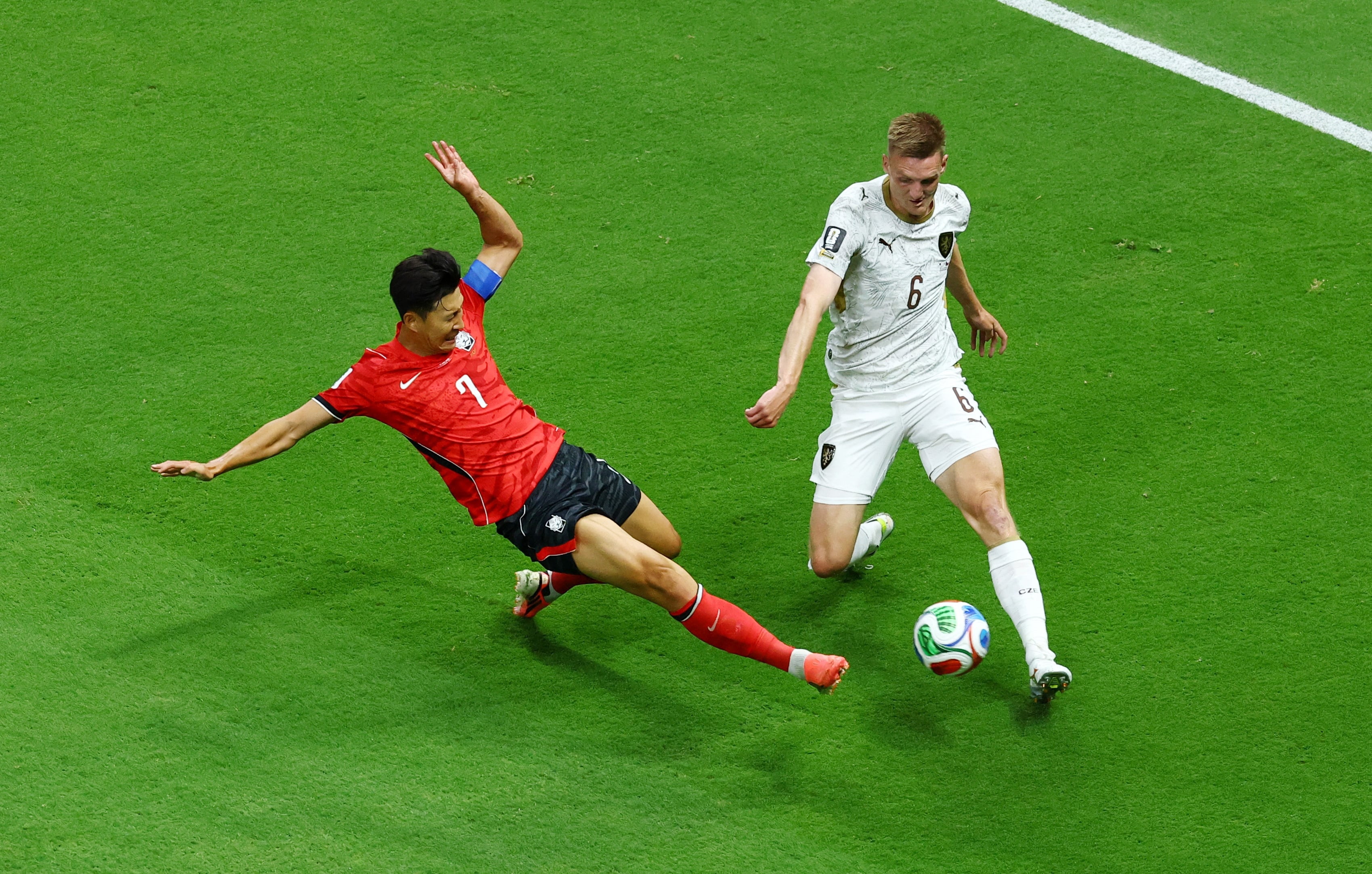 Corée du Sud, Coupe du monde, République tchèque, Son Heung-min (photo 2) han quoc, world cup, cong hoa sec, son heung-min anh 2