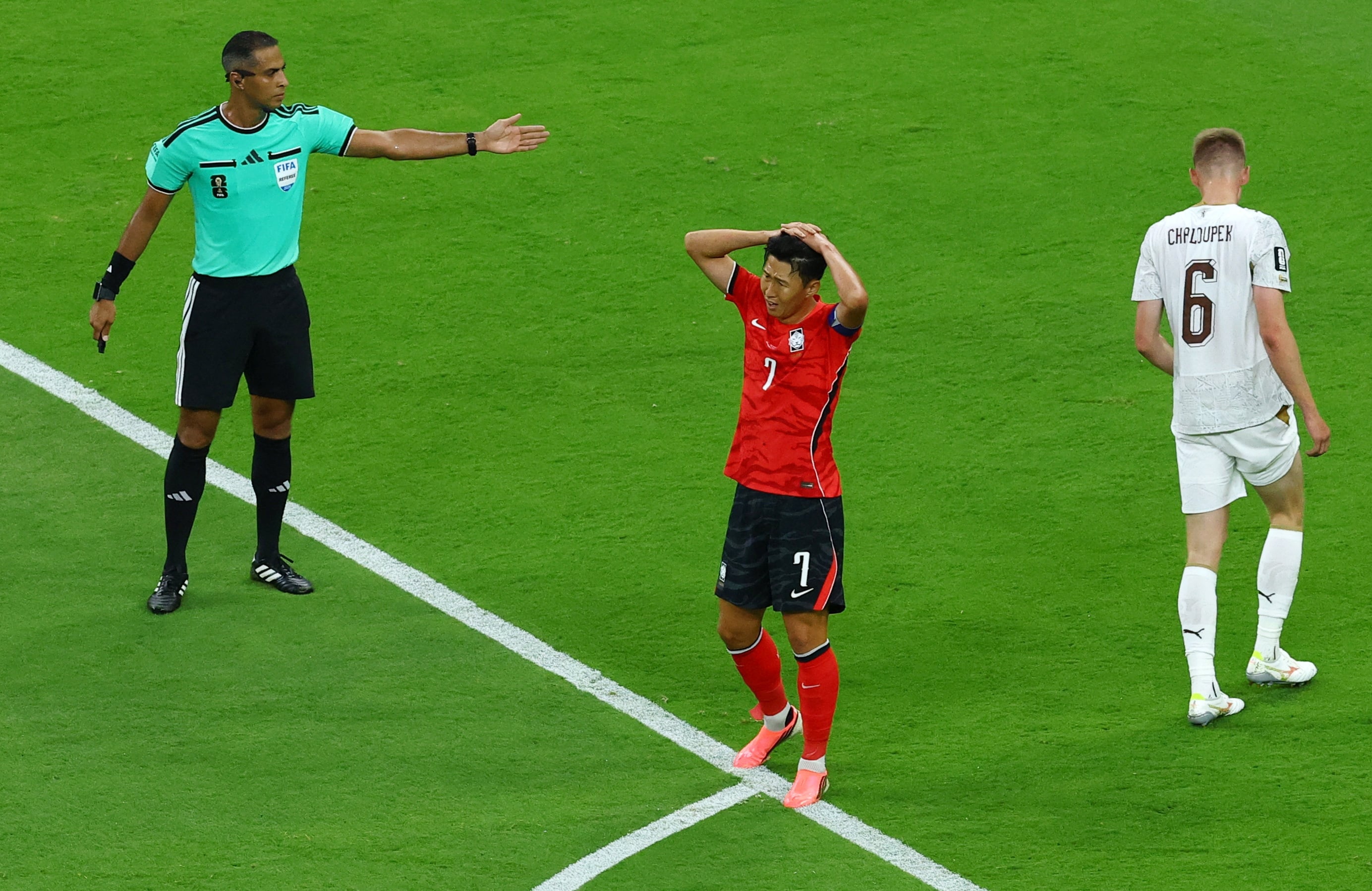 Corée du Sud, Coupe du monde, République tchèque, Son Heung-min (photo 3) han quoc, world cup, cong hoa sec, son heung-min anh 3