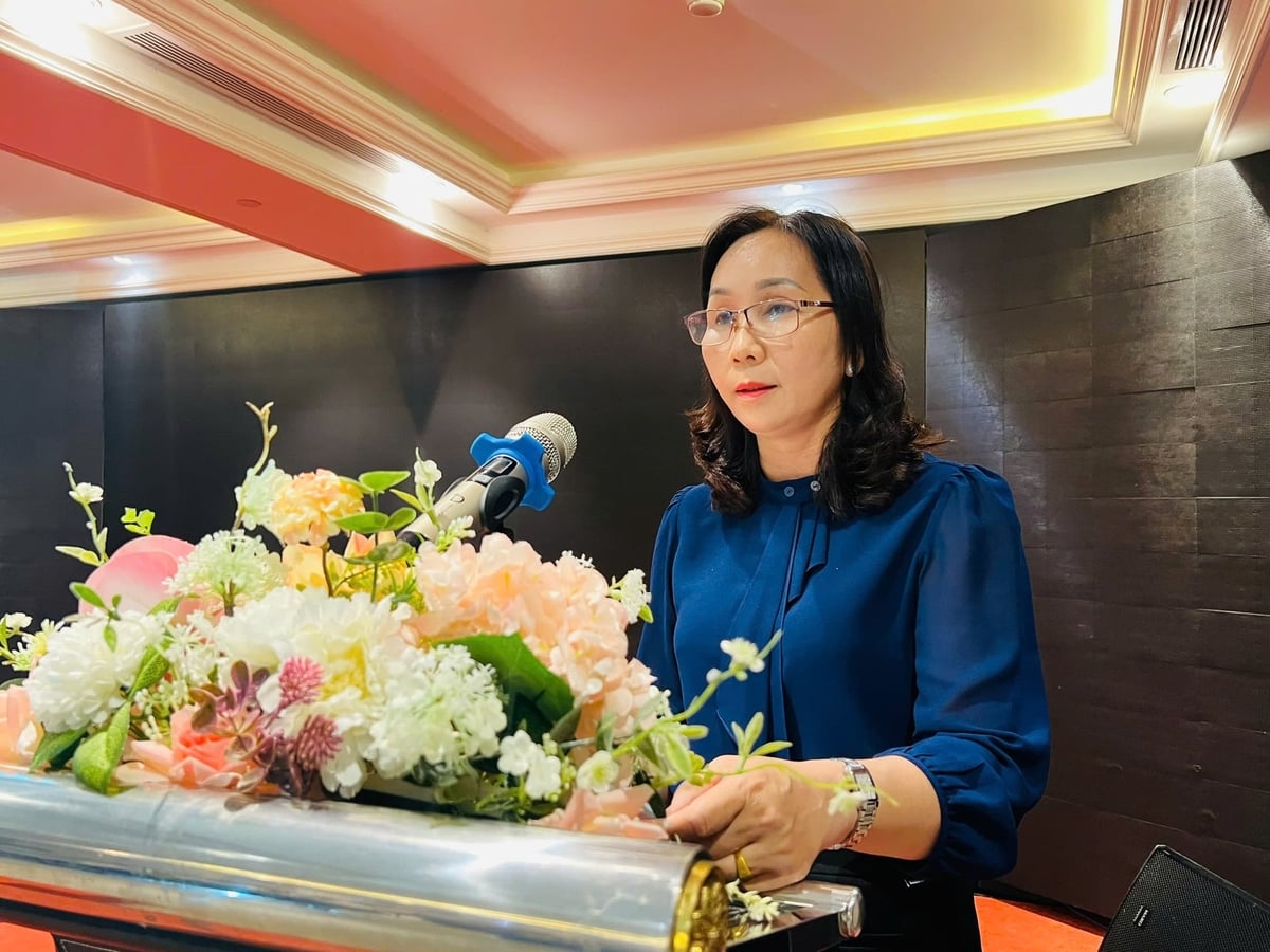 Bà Nguyễn Thị Hiểu, Chủ tịch Hội Liên hiệp Phụ nữ xã Ninh Quới chia sẻ về sự kỳ vọng dành cho dự án. Ảnh: Trọng Linh.
