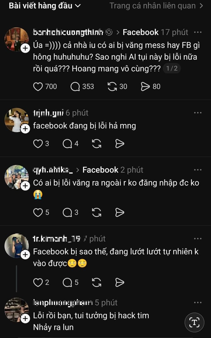 Facebook, Messenger, Instagram bất ngờ bị sập - Ảnh 3.