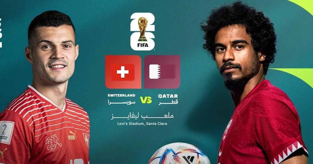 subur138 Saluran, tautan langsung untuk pertandingan sepak bola hari ini antara Qatar dan Swiss di Piala Dunia 2026.