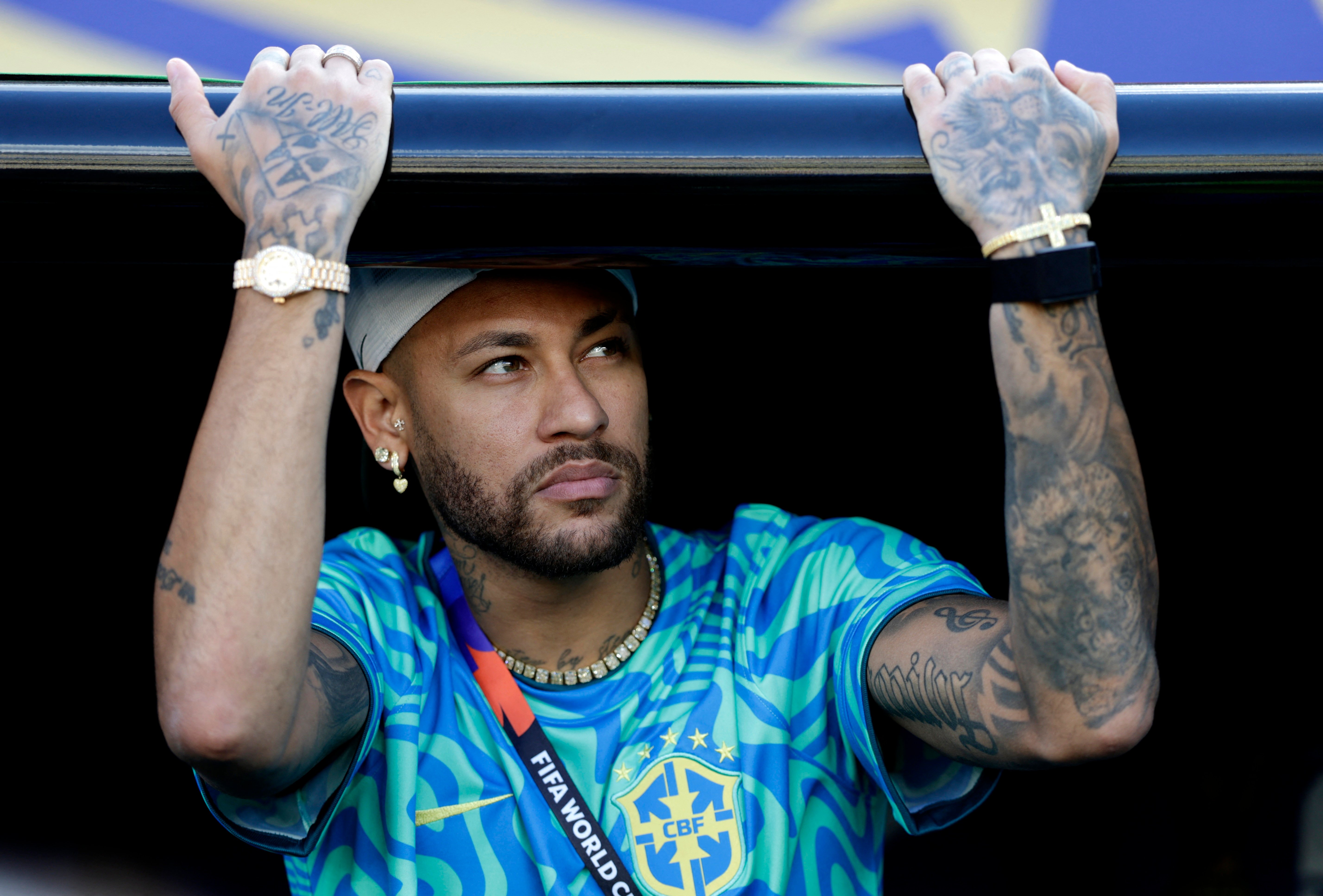 Neymar's sad day