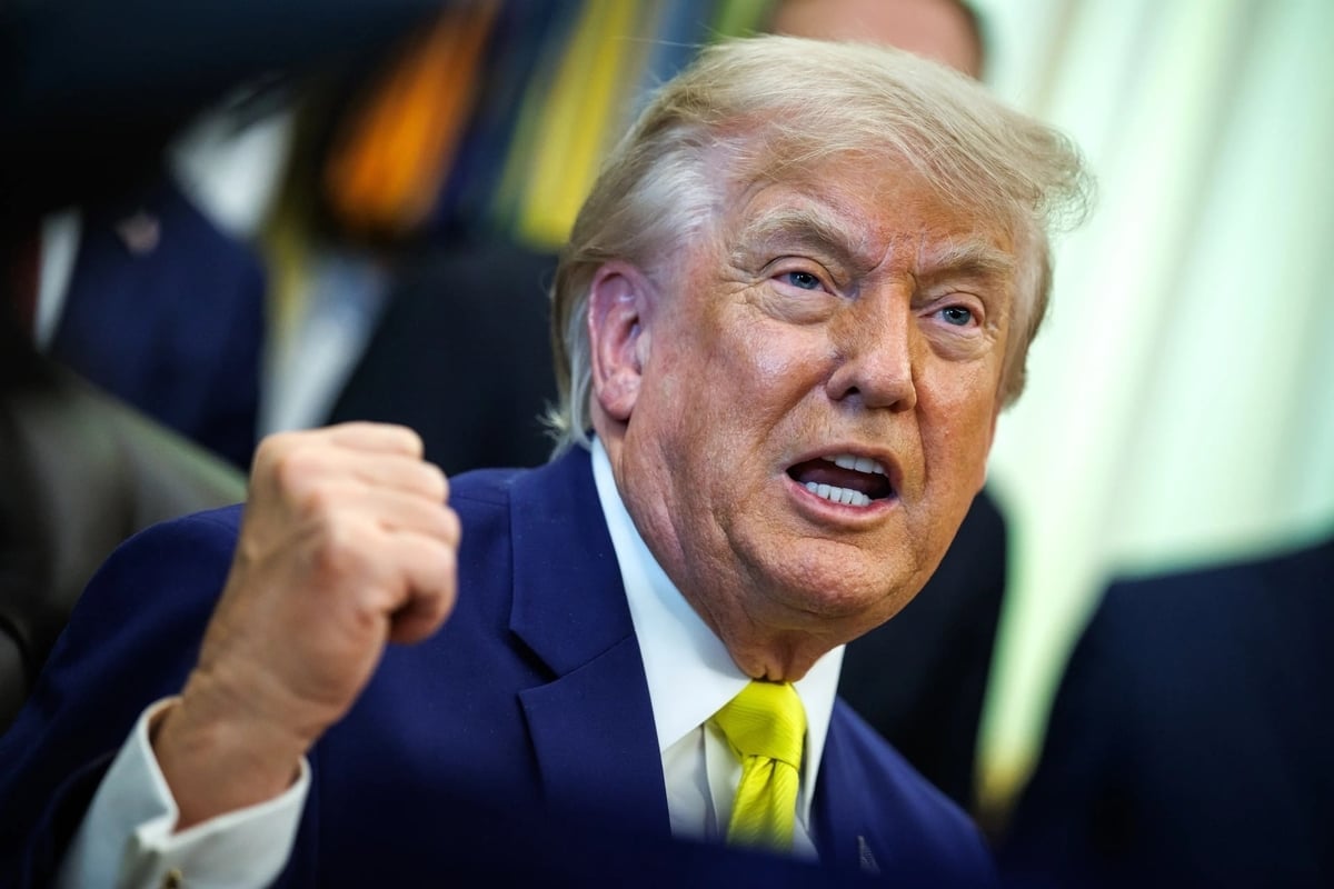 Tổng thống Mỹ Donald Trump. Ảnh: Getty.