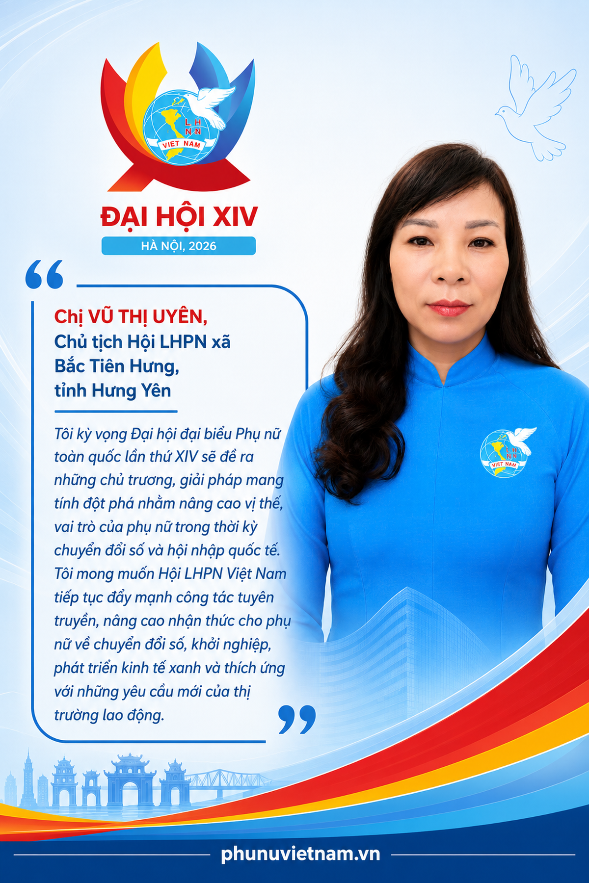 Phụ nữ Hưng Yên kỳ vọng Đại hội XIV mở rộng cơ hội phát triển cho phụ nữ - Ảnh 4.